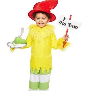 Brand new costume. Pants were too short and still has original packaging